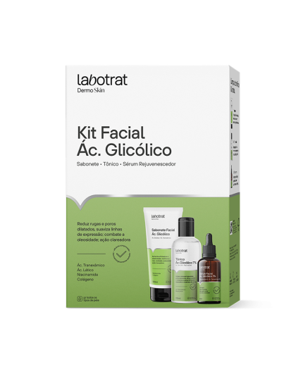 Kit Facial c/3 Itens - Ácido Glicólico
