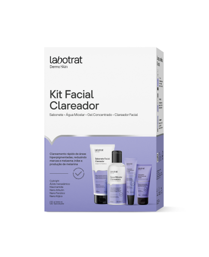 Kit Clareador Facial c/ 4 Itens