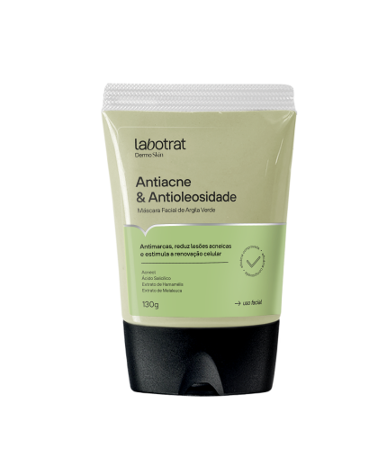 Máscara Antiacne & Antioleosidade c/ Argila Verde Máscara Antiacne & Antioleosidade c/ Argila Verde