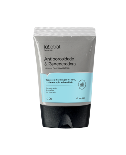 Máscara Antiporosidade & Regeneradora c/ Argila Preta